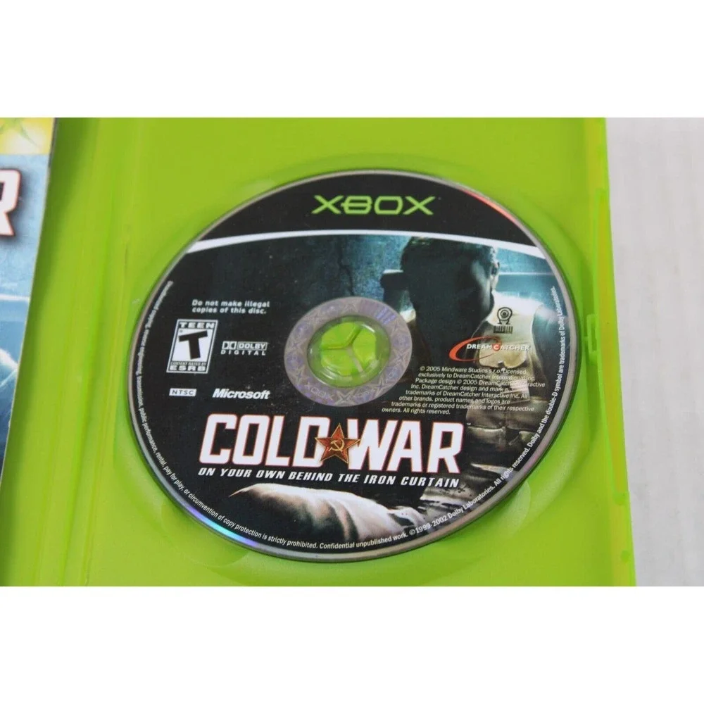 Cold War (Microsoft Xbox, 2005) Complete Tested, authentic